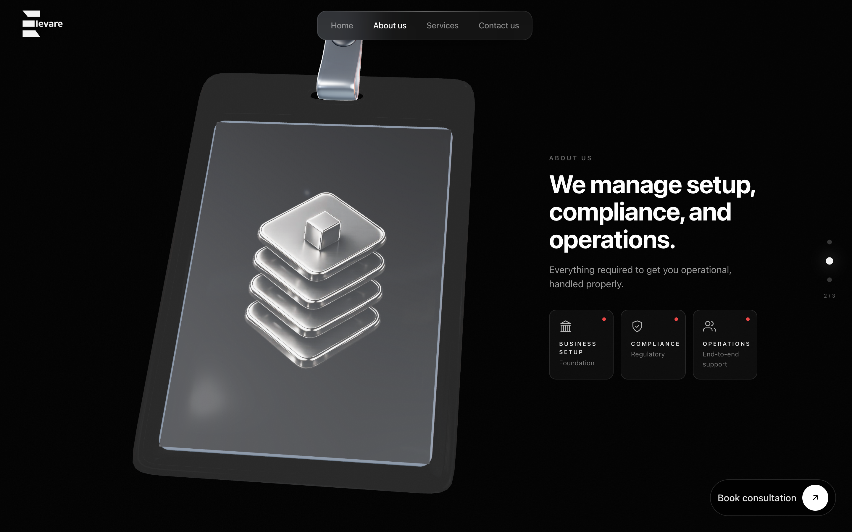 About 2 — manage setup and compliance